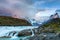 Salto Grande waterfall at Torres del Paine National Park