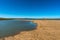 Saltwater pools on Holkham beach