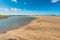 Saltwater pools on Holkham beach