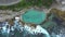 A Saltwater Swimming Pool Aerial View