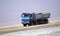 Saltworks and truck: Saline-de-Giraud, Camargue