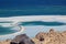 Salty Coastline of the Lake Assal, Djibouti