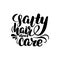 Salty hair don`t care