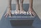 Salubrious Wellness Healthy Fitness Strong Powerful Concept