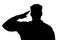 salute silhouette pictures