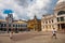 SALVADOR, BRAZIL: Rio Branco. Classic building in the upper town Sao Salvador da Bahia