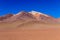 The Salvador Dali desert also known as Dali Valley, in the Eduardo Avaroa Park in Bolivia, Andes in South America