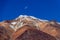 The Salvador Dali desert also known as Dali Valley, in the Eduardo Avaroa Park in Bolivia, Andes in South America