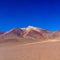 The Salvador Dali desert also known as Dali Valley, in the Eduardo Avaroa Park in Bolivia, Andes in South America