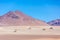 The Salvador Dali desert in the Andes in Bolivia