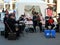 Salvation Army Band playing in Staines in Middlesex