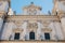 The Salzburg Cathedral, one of the most notable and picturesque sights of the city. The majestic facade of the building