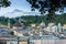 Salzburg general view from Kapuzinerberg viewpoint, Austria