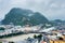 Salzburg seen from Monchsberg, Austria