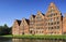 The Salzspeicher (salt storehouses), Lubeck, Germany.