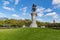 Sam Houston, Founder of Houston Texas, on his horse and pedestal at Hermann Park, Houston Texas, USA .