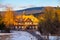 Samalova cottage - old wooden hunting chateau on Nova Louka near Bedrichov, Jizera Mountains, Czech Republic