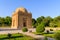 The Samanid mausoleum in the Park, Bukhara, Uzbekistan. UNESCO world Heritage