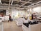 Samara, RUSSIA - AUGUST 26, 2018: Interior of the Ikea store . IKEA is the world\'s largest furniture retailer.