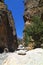 Samaria Gorge at Crete