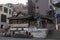 Samcheongdong-gil street with classic Korean architecture cafe restaurants shops during winter morning at Jongno-gu , Seoul South