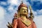 Samdruptse statue, a huge buddhist memorial statue in Sikkim.