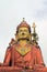 Samdruptse statue, a huge buddhist memorial statue in Sikkim.