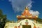 Samdruptse statue , a huge buddhist memorial statue in Sikkim.