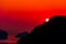Samed Nangshe viewpoint in sunrise, Phang Nga province, Thailand