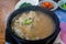 Samgyetang Ginseng chicken soup .Korean Food