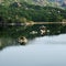 Samilpo lake landscape. North Korea