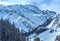 Samnaun Alps winter view (Swiss).