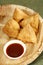 Samosa - Deep Fried patty Filled with potato & vegetables