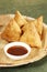 Samosa - Deep Fried patty Filled with potato & vegetables