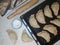 Samosas baking cooking photo