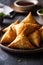 Samosas Indian food pastry