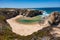 Samouqueira beach in Alentejo coast in Portugal