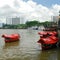 Sampan Ride at Kuching Waterfront.