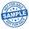 Sample stamp