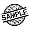 Sample stamp rubber grunge