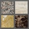 Samples of marble and granit