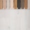 Samples of wooden skirting boards for different types of floors. Interior Design. Repair and construction of the house.