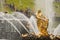 The Samson Fountain, Grand Cascade in Peterhof, St Petersburg, Russia