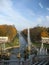 Samson Fountain and the Sea Canal in Peterhof.