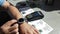 Samsung Pay test with smart watch gear s3 in Interactive space Galaxy S8 Studio