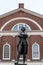 Samuel Adams monument statue near Faneuil Hall in Boston Massachusetts USA