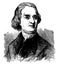 Samuel Adams, vintage illustration