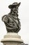 Samuel Champlain statue on pedestal