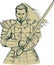 Samurai Warrior Swordfight Stance Drawing