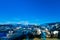 SAN ANDRES, COLOMBIA - OCTOBER 21, 2017: Close up of unidentified people close to a many boats in the water, ready to